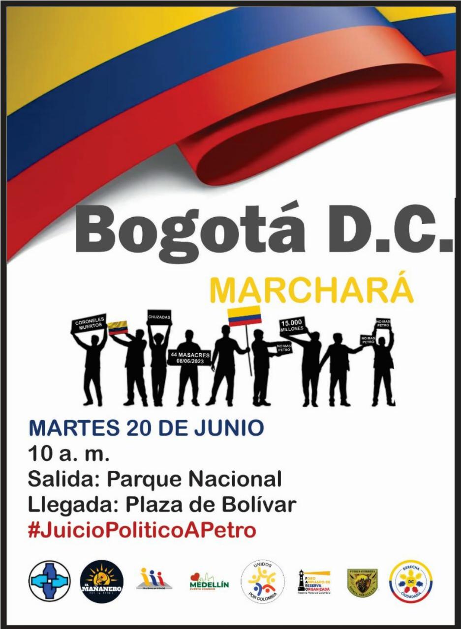 MARCHA DE LA OPOSICIÓN TOMA FORMA.