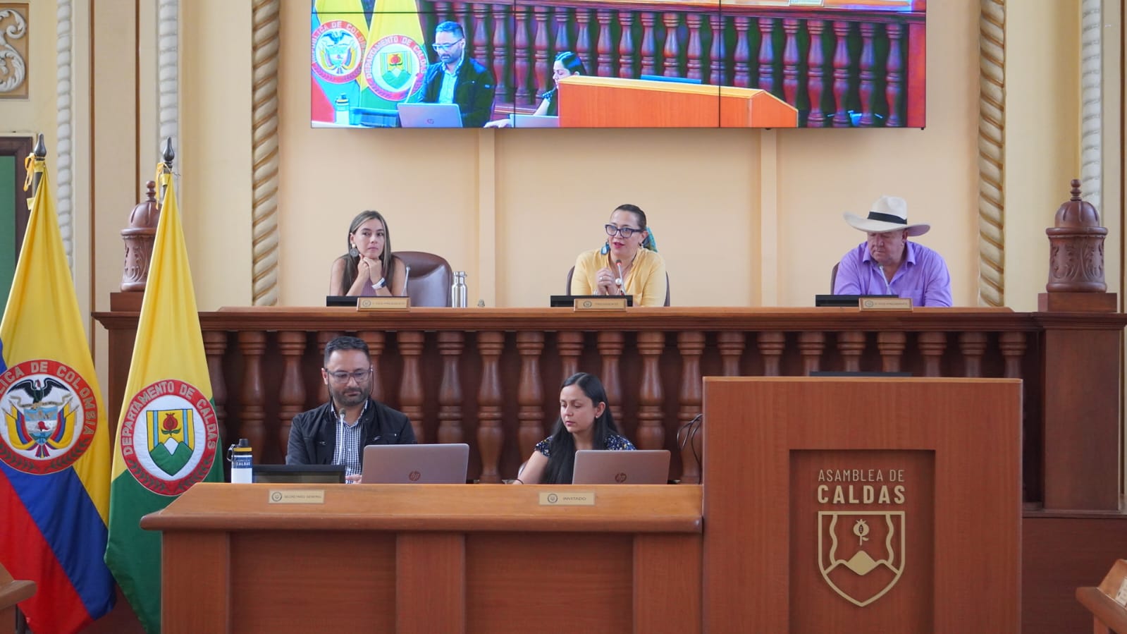 ASAMBLEA DE CALDAS DESIGNÓ DIPUTADOS PARA SUS COMISIONES PERMANENTES.