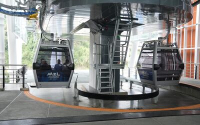 ENTRÓ EN OPERACIÓN LÍNEA 3 DEL CABLE AÉREO.