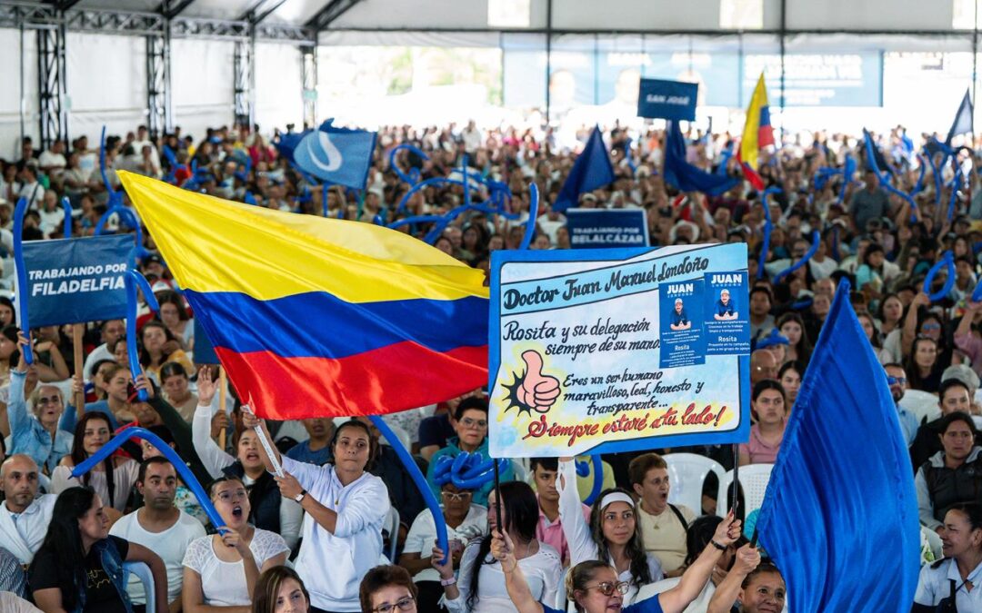 LA DUPLA JUAN-JUANA PUSO MARCA HISTÓRICA EN REUNIONES DEL PARTIDO CONSERVADOR EN MANIZALES.