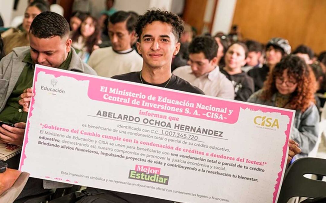 SI SE ESTÁN CONDONANDO CRÉDITOS EN EL ICETEX.