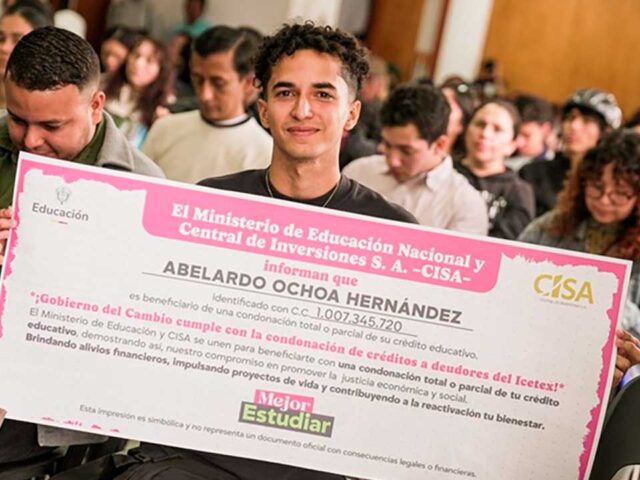 SI SE ESTÁN CONDONANDO CRÉDITOS EN EL ICETEX.