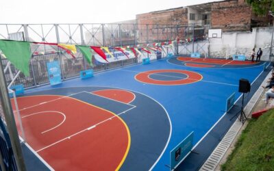 $812 MILLONES PARA DOTAR DE CANCHA Y PARQUE A LA COMUNIDAD DE LAS AMÉRICAS.