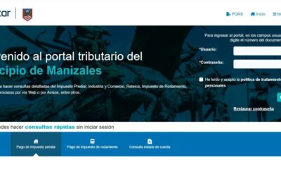 PORTAL TRIBUTARIO EN MANIZALES AGILIZA EL RECAUDO DE IMPUESTOS.