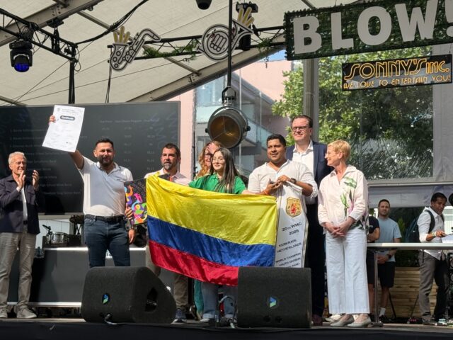CALDAS VUELVE A GANAR UN CAMPEONATO MUNDIAL DE BANDAS.