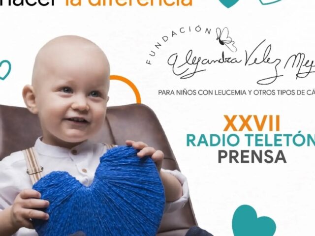 TODO LISTO PARA LA RADIO TELETÓN PRENSA DE LA FUNDACIÓN ALEJANDRA VÉLEZ.