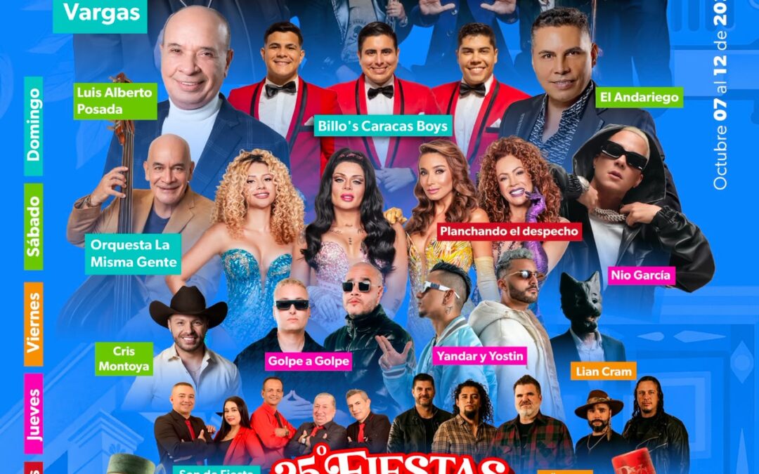 FIESTAS DEL REGRESO EN LA ABUELA DE CALDAS: CONFIRMADAS.