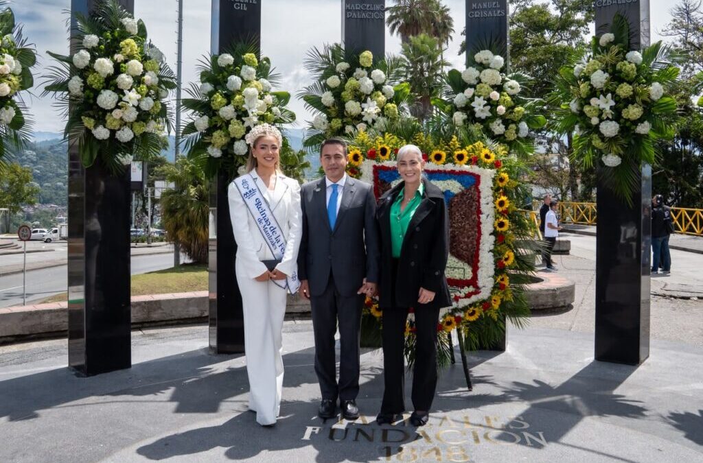 COMENZARON LOS ACTOS PROTOCOLARIOS DE LOS 177 AÑOS DE MANIZALES.